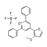 4-(3-Methoxy-2-furanyl)-2,6-diphenylpyrylium Tetrafluoroborate