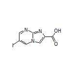 6-Iodoimidazo[1,2-a]pyrimidine-2-carboxylic Acid