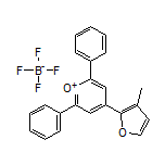 4-(3-Methyl-2-furanyl)-2,6-diphenylpyrylium Tetrafluoroborate