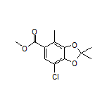 Methyl 7-Chloro-2,2,4-trimethylbenzo[d][1,3]dioxole-5-carboxylate