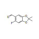 6-Fluoro-2,2-dimethylbenzo[d][1,3]dioxole-5-carbaldehyde