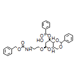 (4aR,6R,7R,8R,8aS)-6-[3-[[(Benzyloxy)carbonyl]amino]propoxy]-7-hydroxy-2-phenylhexahydropyrano[3,2-d][1,3]dioxin-8-yl Benzoate