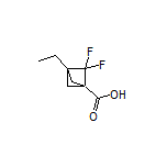 3-Ethyl-2,2-difluorobicyclo[1.1.1]pentane-1-carboxylic Acid