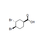 (1S,3R,4R)-3,4-Dibromocyclohexane-1-carboxylic Acid