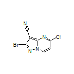 2-Bromo-5-chloropyrazolo[1,5-a]pyrimidine-3-carbonitrile