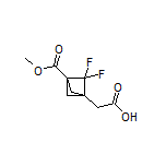 2-[2,2-Difluoro-3-(methoxycarbonyl)bicyclo[1.1.1]pentan-1-yl]acetic Acid