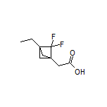 2-(3-Ethyl-2,2-difluorobicyclo[1.1.1]pentan-1-yl)acetic Acid