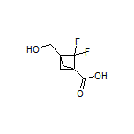 2,2-Difluoro-3-(hydroxymethyl)bicyclo[1.1.1]pentane-1-carboxylic Acid