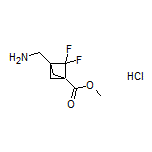 Methyl 3-(Aminomethyl)-2,2-difluorobicyclo[1.1.1]pentane-1-carboxylate Hydrochloride