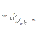 3-(Aminomethyl)-N-Boc-2,2-difluorobicyclo[1.1.1]pentan-1-amine Hydrochloride