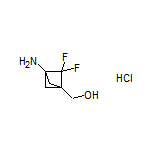 (3-Amino-2,2-difluorobicyclo[1.1.1]pentan-1-yl)methanol Hydrochloride