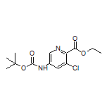 Ethyl 5-(Boc-amino)-3-chloropicolinate