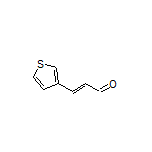 (E)-3-(Thiophen-3-yl)acrylaldehyde