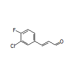 (E)-3-(3-Chloro-4-fluorophenyl)acrylaldehyde