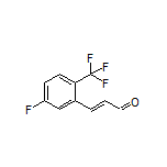 (E)-3-[5-Fluoro-2-(trifluoromethyl)phenyl]acrylaldehyde