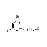 (E)-3-(3-Bromo-5-fluorophenyl)acrylaldehyde