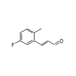 (E)-3-(5-Fluoro-2-methylphenyl)acrylaldehyde