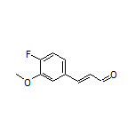 (E)-3-(4-Fluoro-3-methoxyphenyl)acrylaldehyde