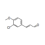 (E)-3-(3-Chloro-4-methoxyphenyl)acrylaldehyde