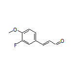 (E)-3-(3-Fluoro-4-methoxyphenyl)acrylaldehyde