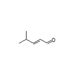 (E)-4-Methylpent-2-enal