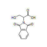 2-(1,3-Dioxo-2-isoindolinyl)-3-hydroxypropanoic Acid