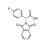 (R)-2-(1,3-Dioxo-2-isoindolinyl)-2-(4-fluorophenyl)acetic Acid