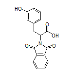 2-(1,3-Dioxo-2-isoindolinyl)-3-(3-hydroxyphenyl)propanoic Acid