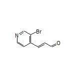 (E)-3-(3-Bromopyridin-4-yl)acrylaldehyde