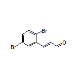 (E)-3-(2,5-Dibromophenyl)acrylaldehyde