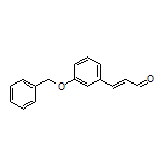 (E)-3-[3-(Benzyloxy)phenyl]acrylaldehyde