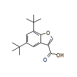 5,7-Di-tert-butylbenzofuran-3-carboxylic Acid