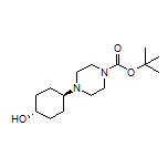 1-Boc-4-(trans-4-hydroxycyclohexyl)piperazine