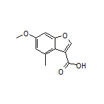 6-Methoxy-4-methylbenzofuran-3-carboxylic Acid