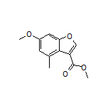 Methyl 6-Methoxy-4-methylbenzofuran-3-carboxylate