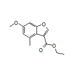 Ethyl 6-Methoxy-4-methylbenzofuran-3-carboxylate