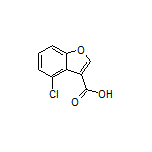 4-Chlorobenzofuran-3-carboxylic Acid