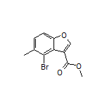 Methyl 4-Bromo-5-methylbenzofuran-3-carboxylate