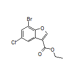 Ethyl 7-Bromo-5-chlorobenzofuran-3-carboxylate