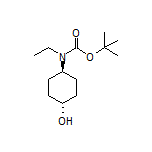 trans-4-[Boc-(ethyl)amino]cyclohexanol