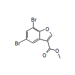 Methyl 5,7-Dibromobenzofuran-3-carboxylate