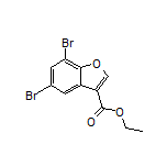 Ethyl 5,7-Dibromobenzofuran-3-carboxylate