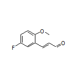 (E)-3-(5-Fluoro-2-methoxyphenyl)acrylaldehyde