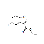 Ethyl 5,7-Diiodobenzofuran-3-carboxylate