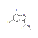 Methyl 5-Bromo-7-fluorobenzofuran-3-carboxylate