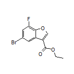 Ethyl 5-Bromo-7-fluorobenzofuran-3-carboxylate