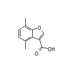 4,7-Dimethylbenzofuran-3-carboxylic Acid