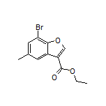 Ethyl 7-Bromo-5-methylbenzofuran-3-carboxylate