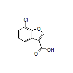 7-Chlorobenzofuran-3-carboxylic Acid