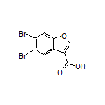 5,6-Dibromobenzofuran-3-carboxylic Acid